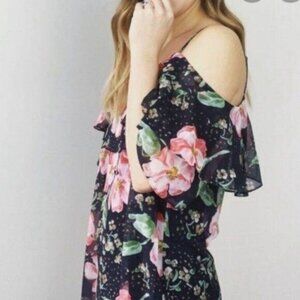 CAbi Fairy Tale Cold Shoulder Sail Away Tank Top Blouse 5220 XS